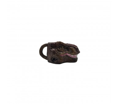 Taza Esculpida Jurassic Cabeza De Dino