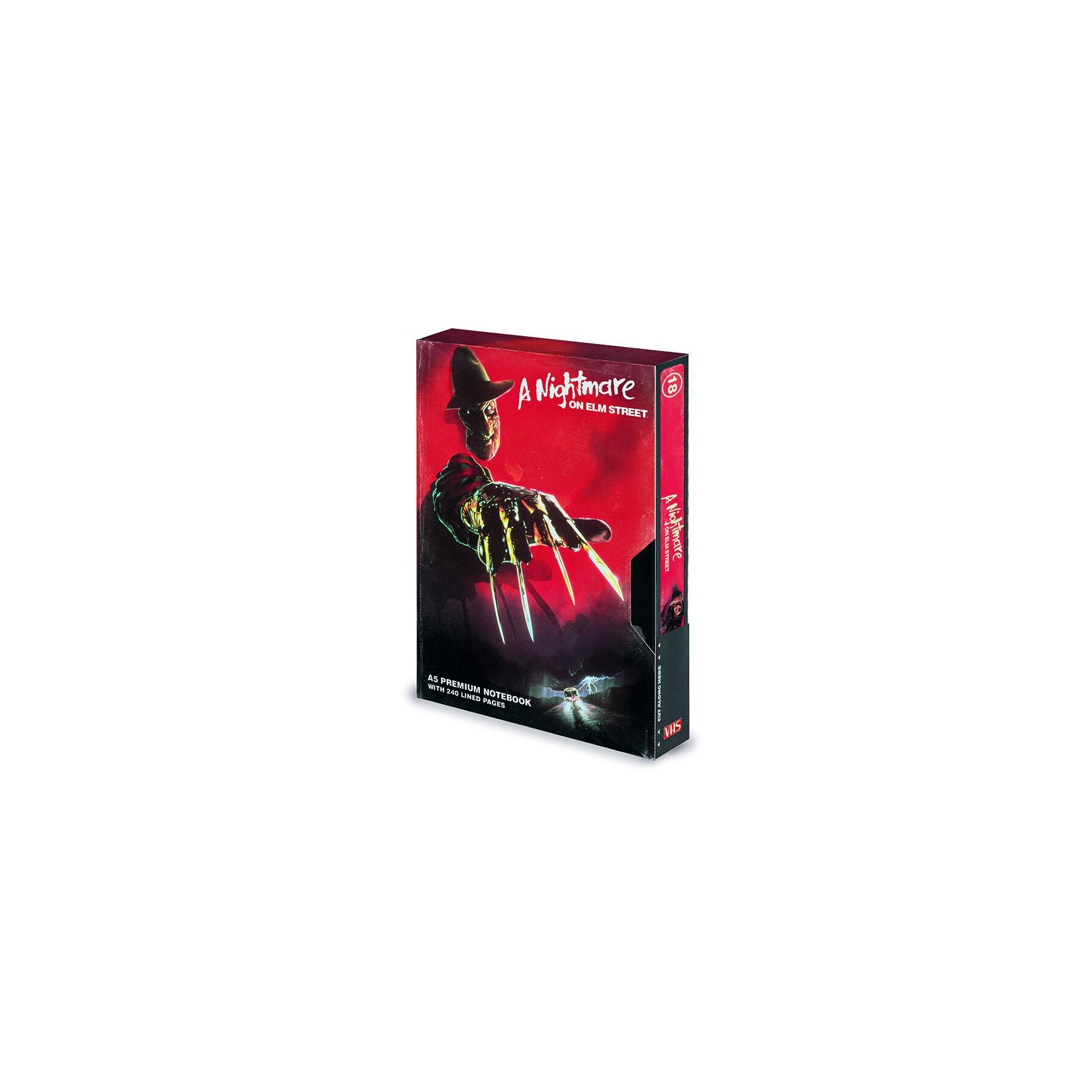 Cuaderno A5 Premium Vhs Pasadilla En Elm Street