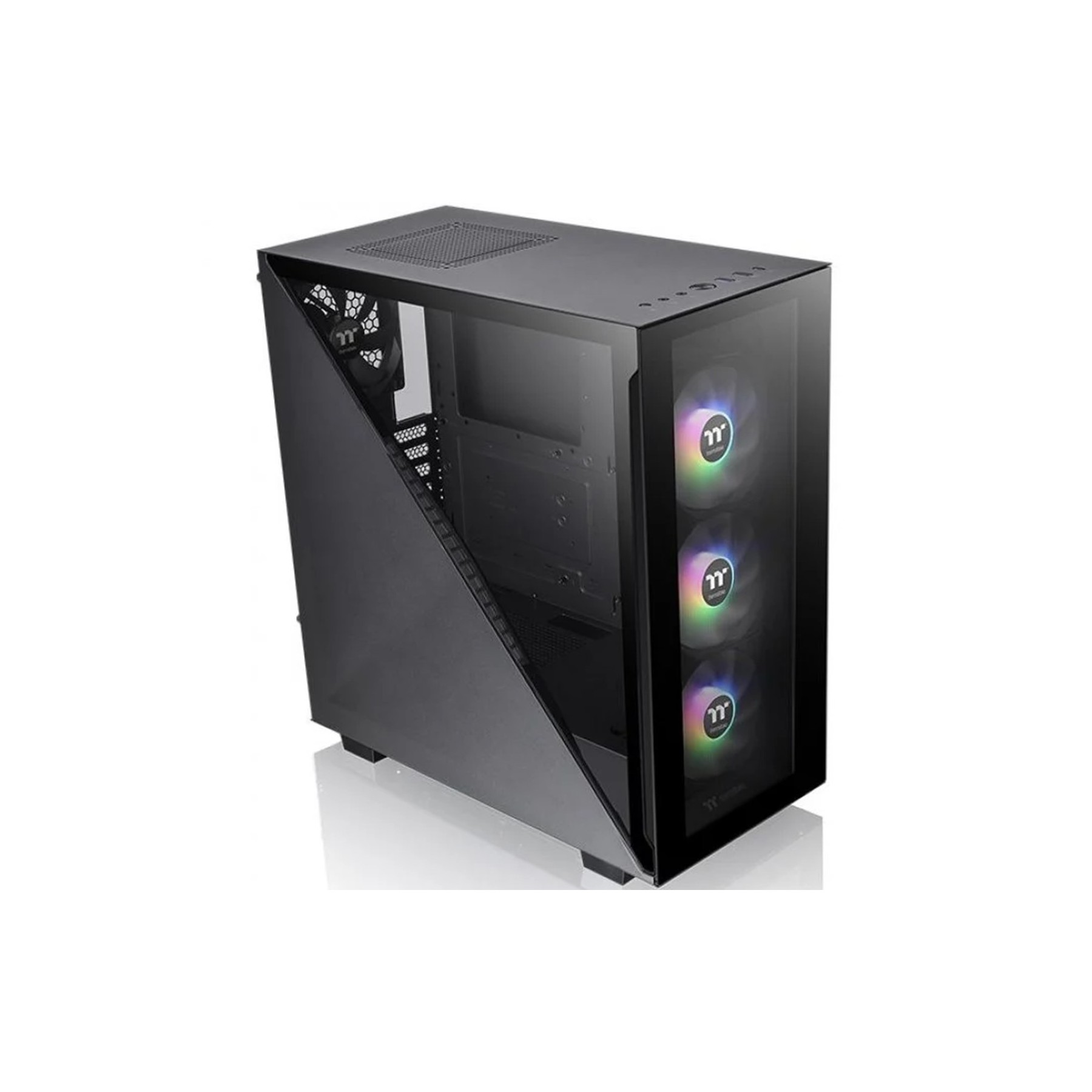 Torre Atx Thermaltake Divider 300Tg Argb Negro