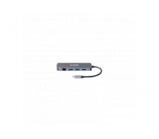 D-Link Dub-2334 5-In-1 Usb-C Hub Gbe/Pd