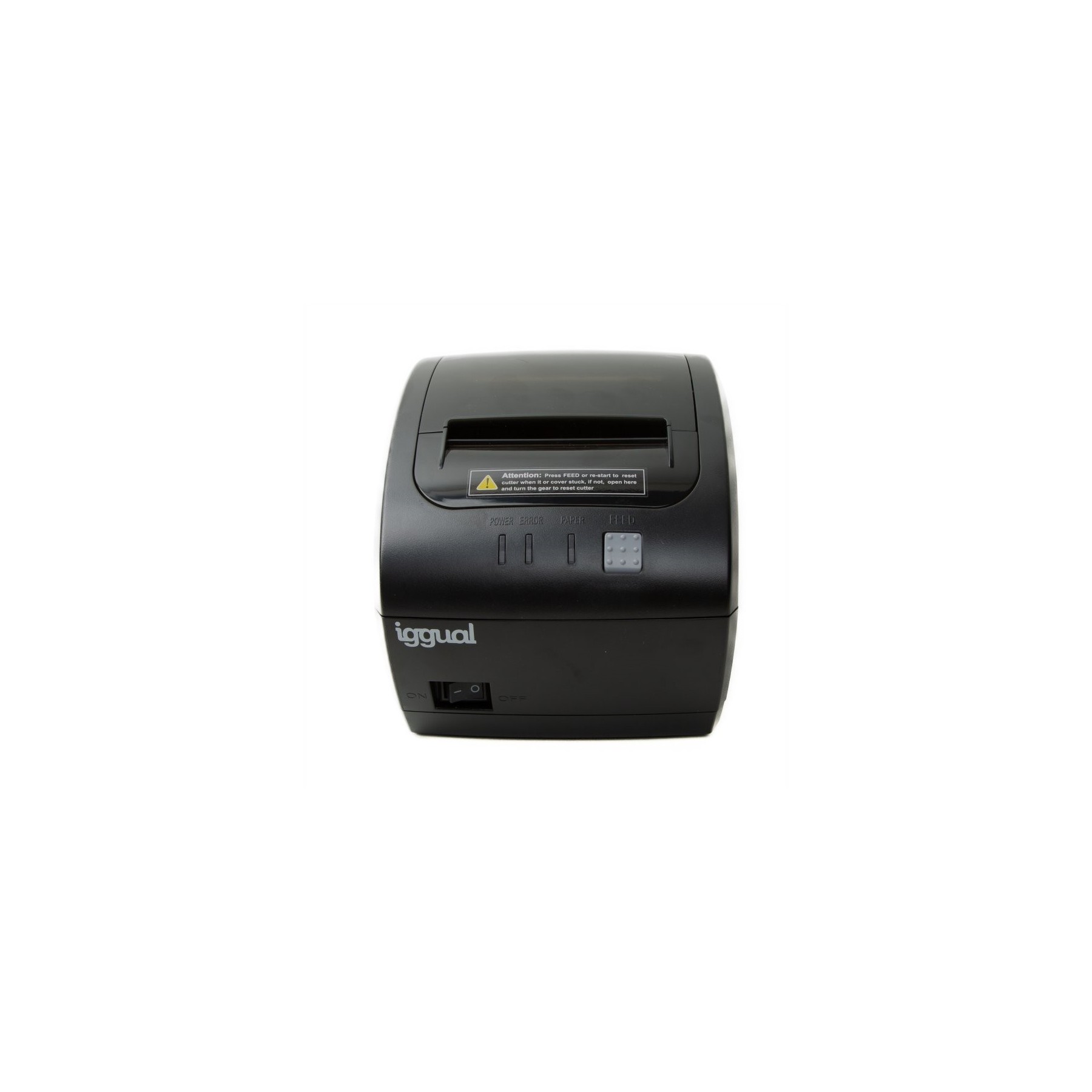 Iggual Impresora Térmica Tp7001 Usb+Rj45 Negro