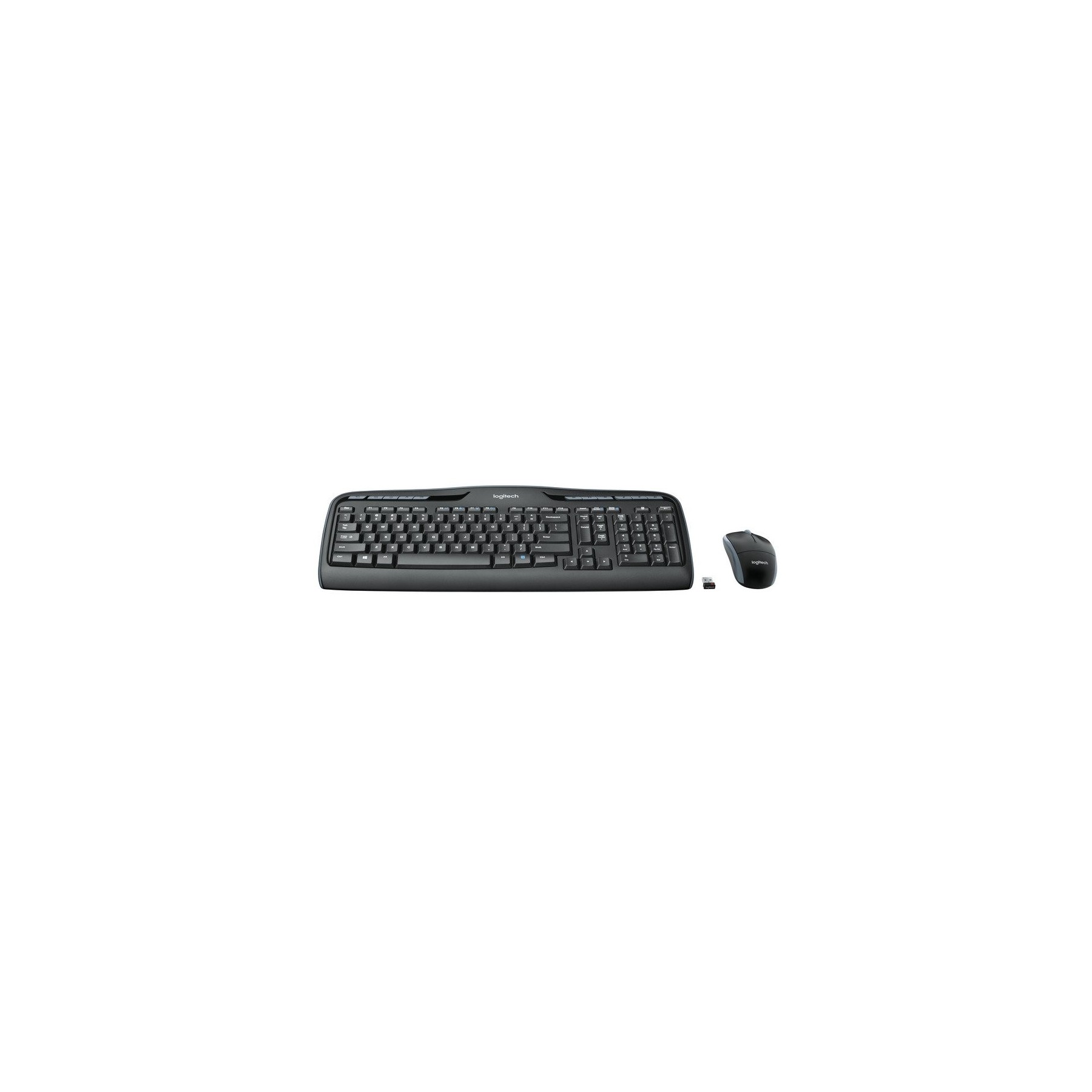 Logitech Teclado+ Ratón Mk330 Usb Negro