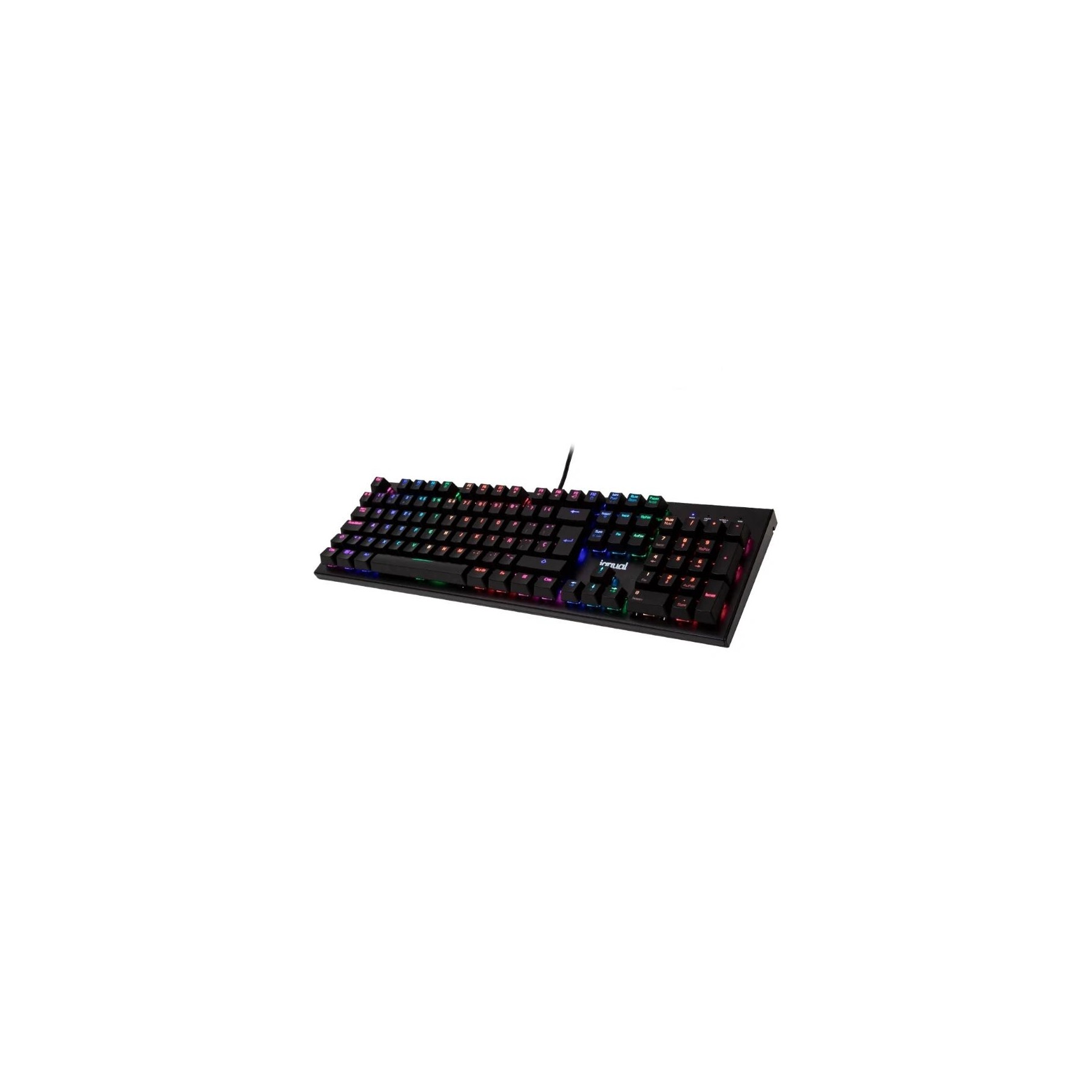 Iggual Teclado Gaming Mecánico Obsidian Rgb Negro