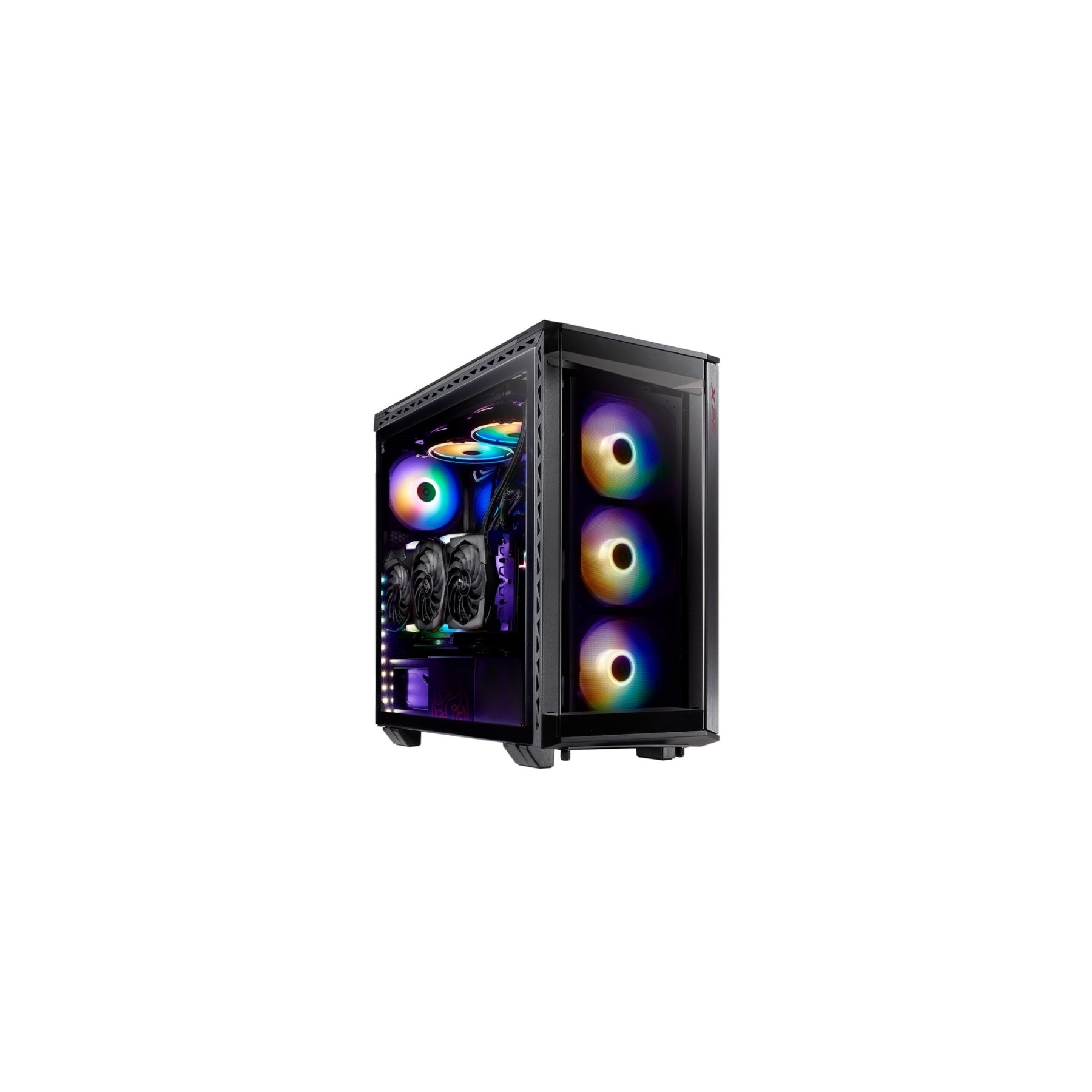 Xpg Torre Gaming Battlecruiser Argb  Black