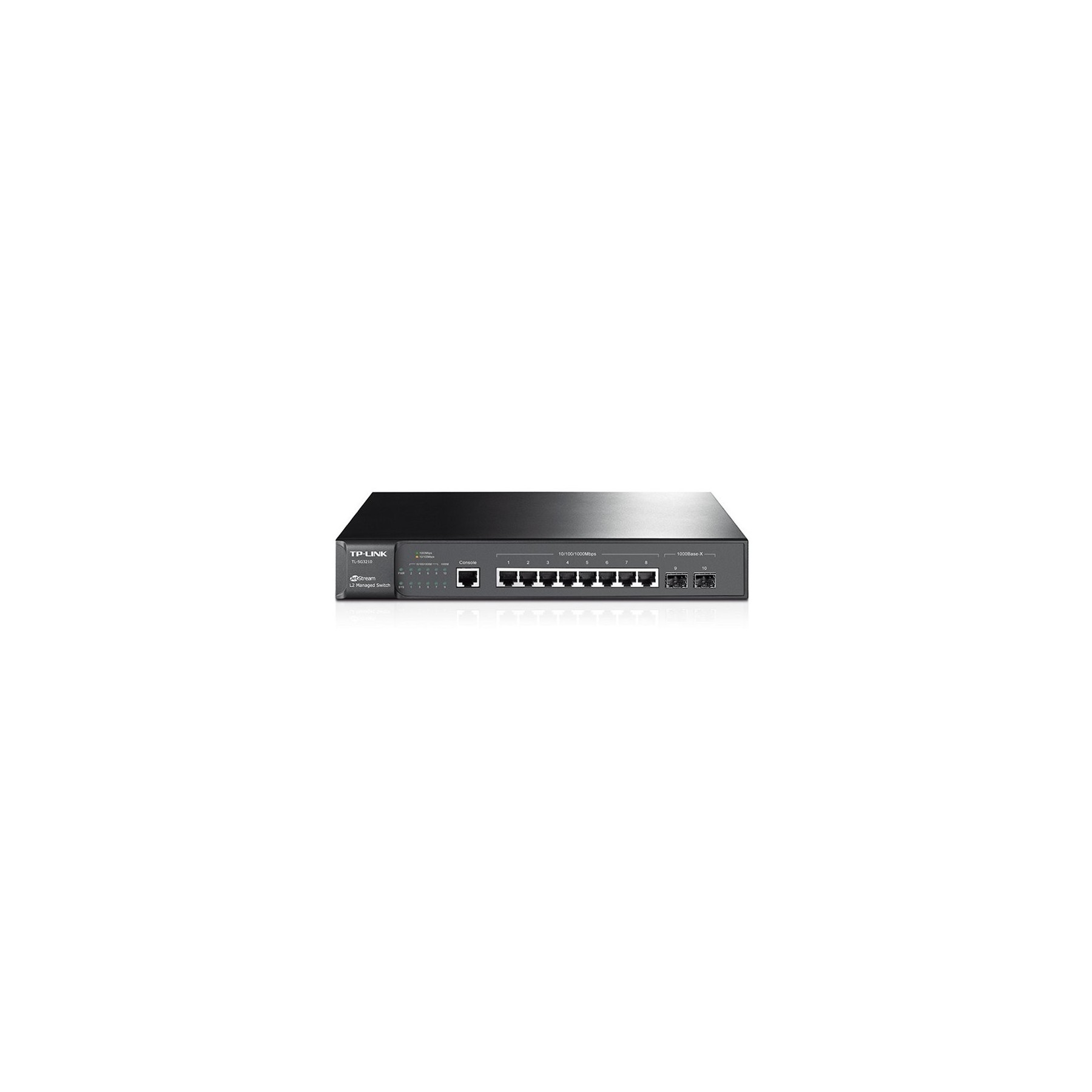 Tp-Link Tl-Sg3210 Jetstream Switch L2 8Xgb+2Slots