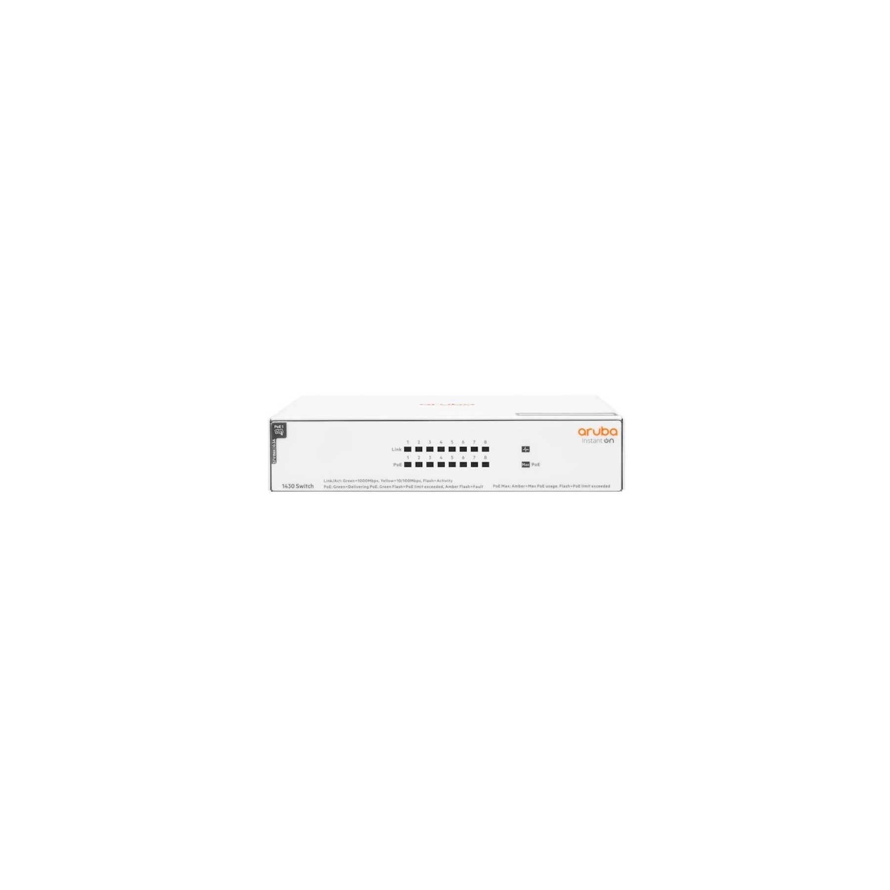 Aruba Instant On 1430 8Xgbe Poe Switch 64W