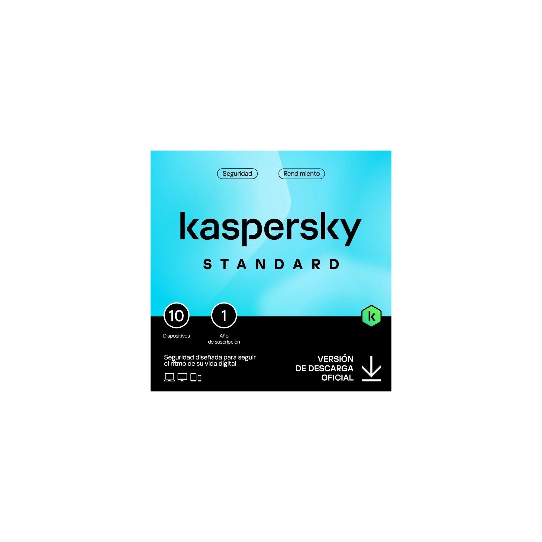 Kaspersky Standard 10L/1A Esd