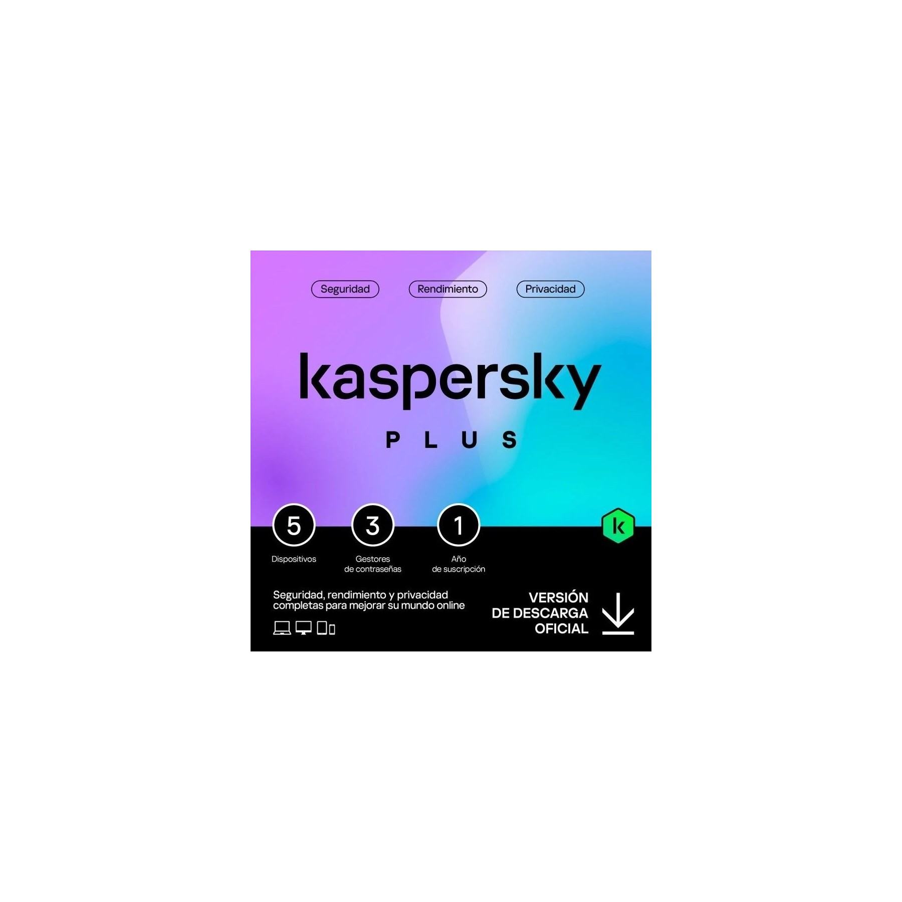 Kaspersky Plus 5L/1A Esd