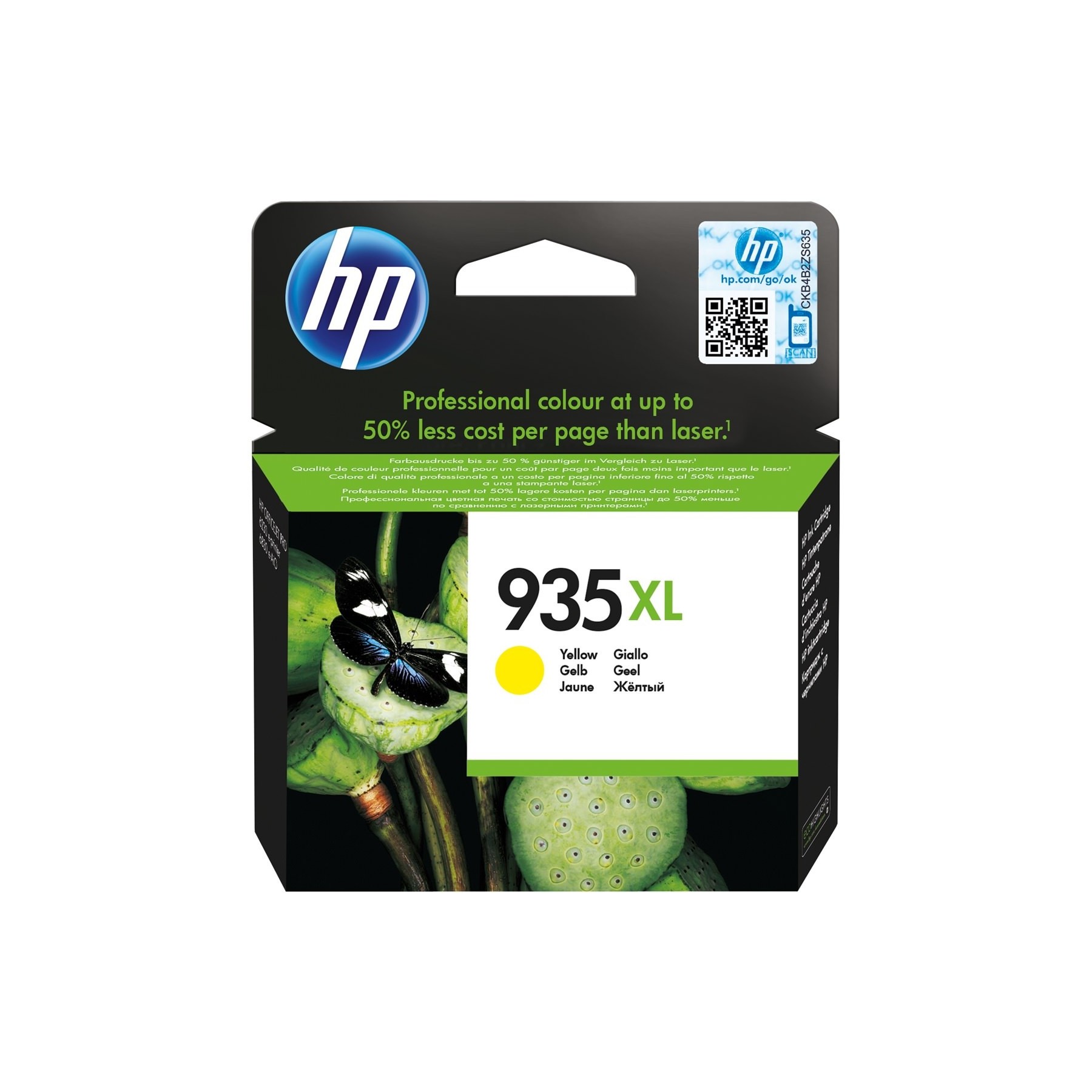 Cartucho Hp 935Xl C2P26Ae Amarillo