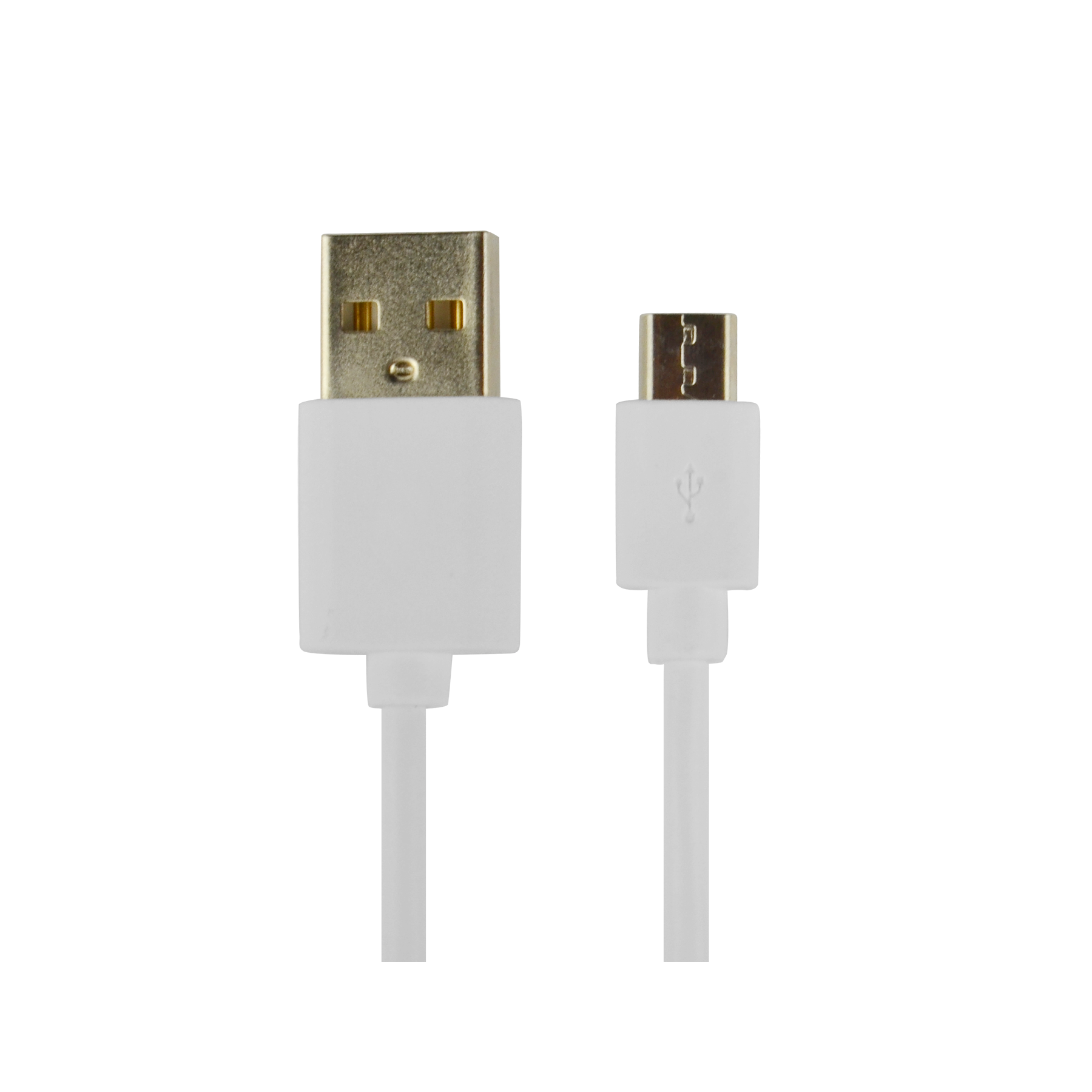 Cable Power2Go Usb-A A Micro-Usb 1M Blanco