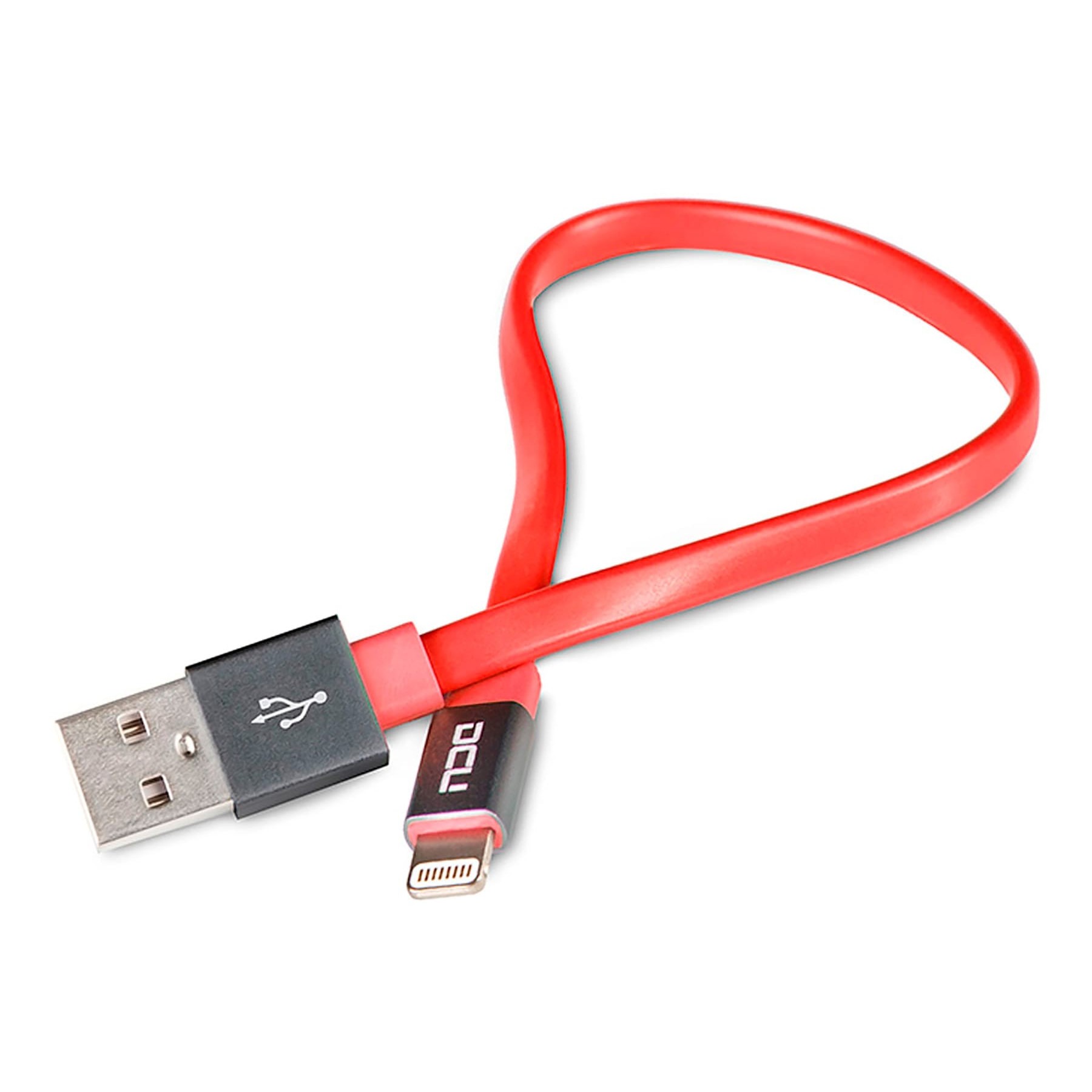 Dcu 34101285 Rojo / Cable Usb-A (M) A Lightning (M) 20Cm