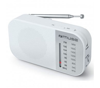 Muse M-025 Rw Blanco / Radio Portátil