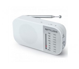 Muse M-025 Rw Blanco / Radio Portátil