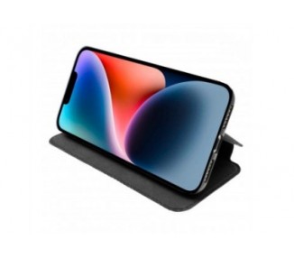 Akashi Funda Folio Con Stand Negro / Apple Iphone 14 Plus