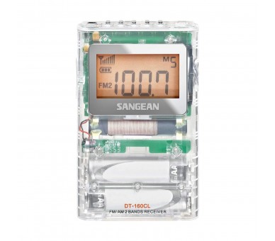 Sangean Dt-160 Clear / Radio Portátil