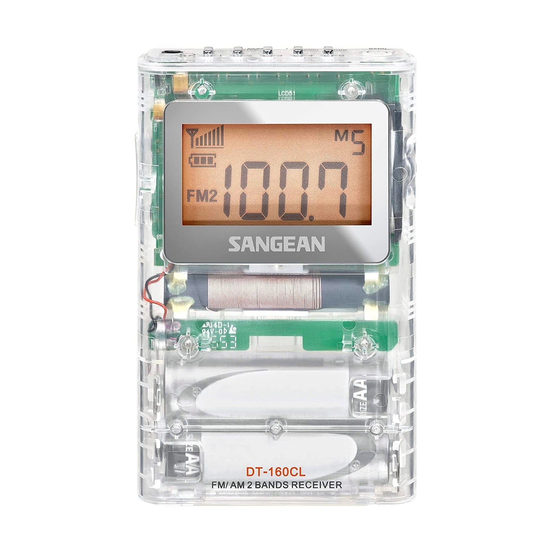 Sangean Dt-160 Clear / Radio Portátil