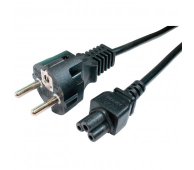 Dcu 391005 Negro / Cable Schuko (M) A Trébol (H) 1.5M