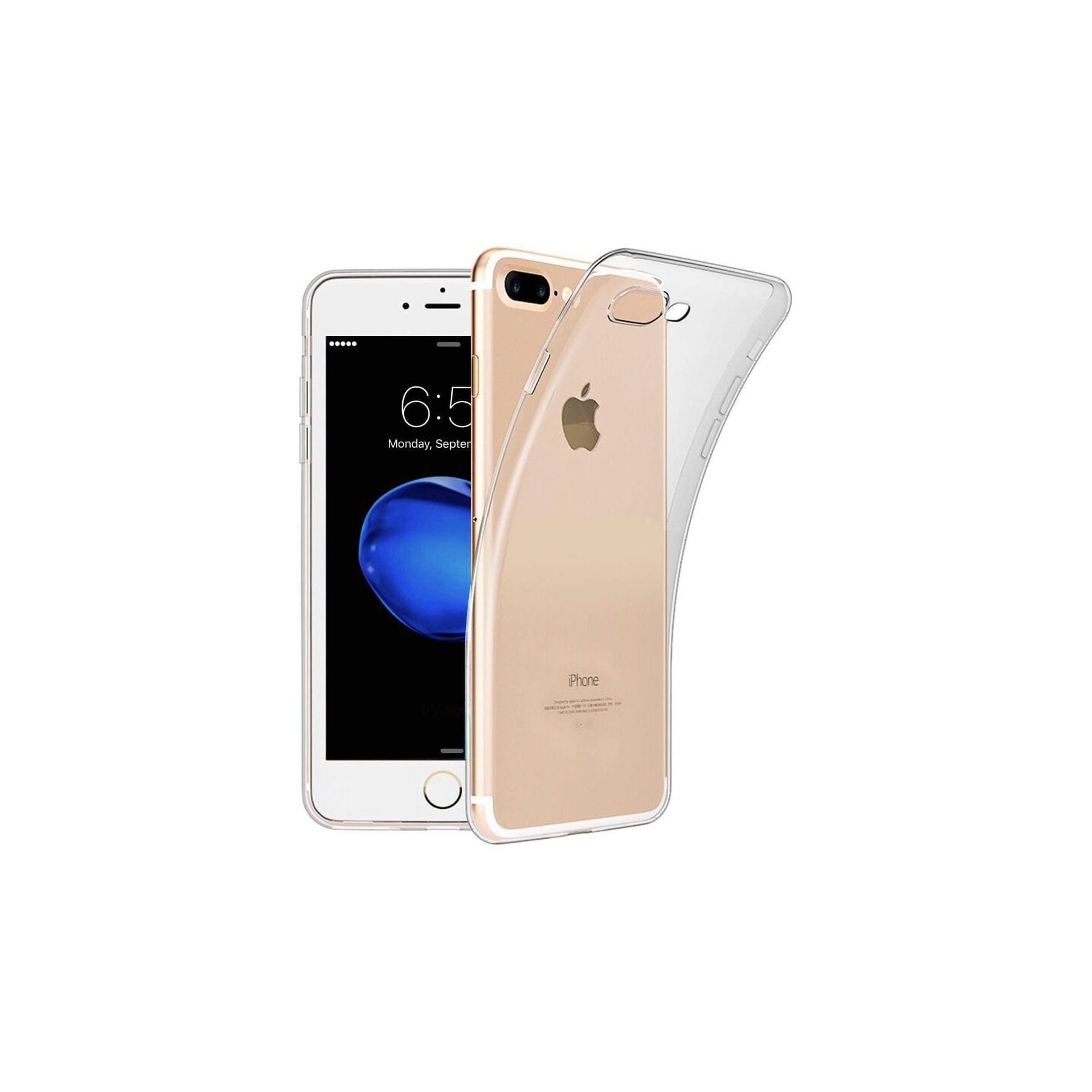 Akashi Funda Trasera Silicona Transparente / Apple Iphone 7