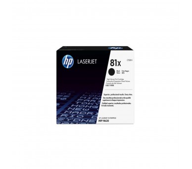 Toner Hp Cf281X  Negro Nº 81X 25000Pag