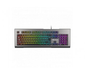 Teclado Gaming Genesis Rhod 500 Rgb Retroiluminado Layout Es