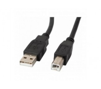 Cable Lanberg Impresora Usb Macho A Usb Macho Negro 3 M