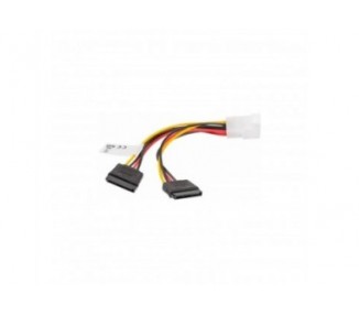 Cable Lanberg Alimentacion Molex Macho A 2X Sata Hembra 15 C