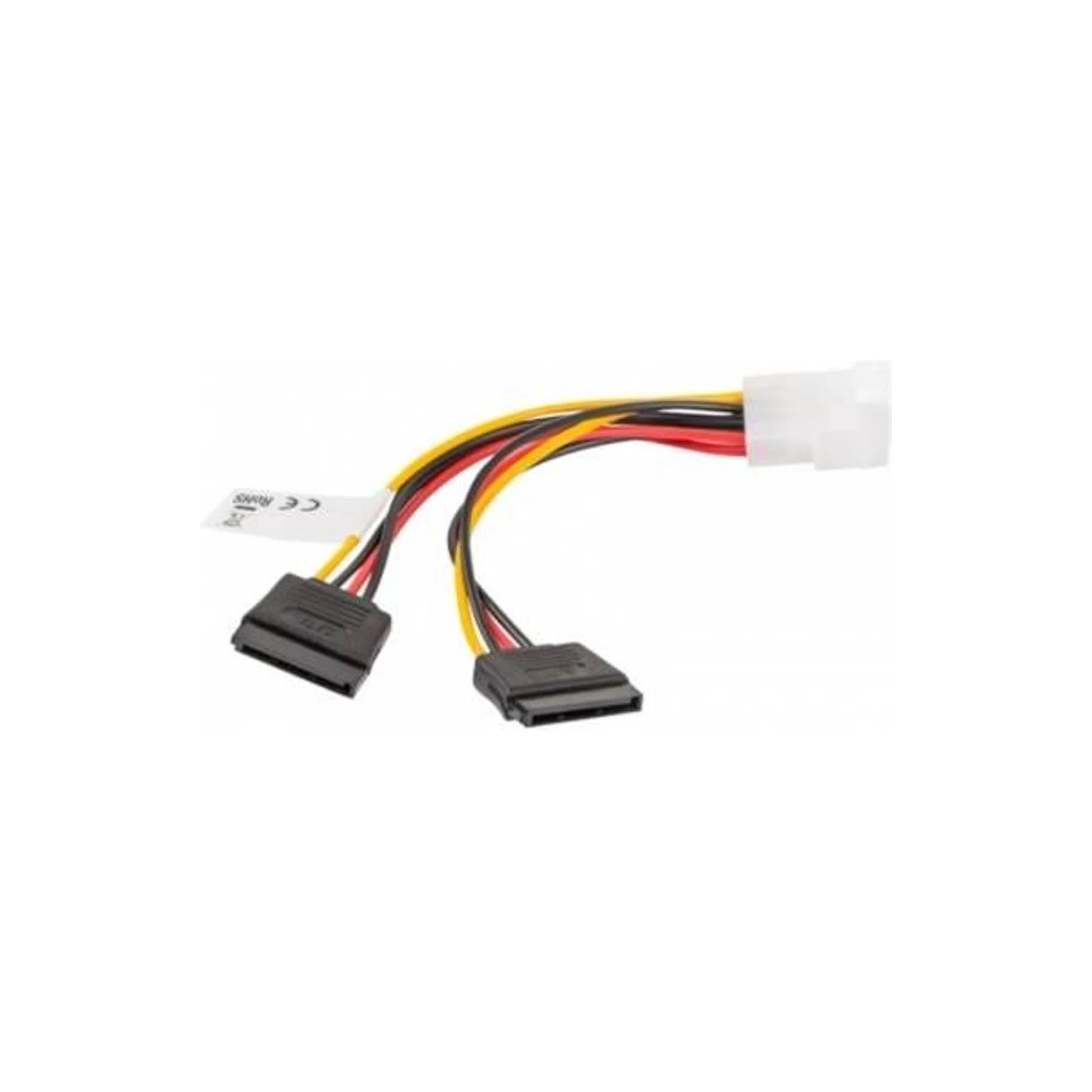 Cable Lanberg Alimentacion Molex Macho A 2X Sata Hembra 15 C