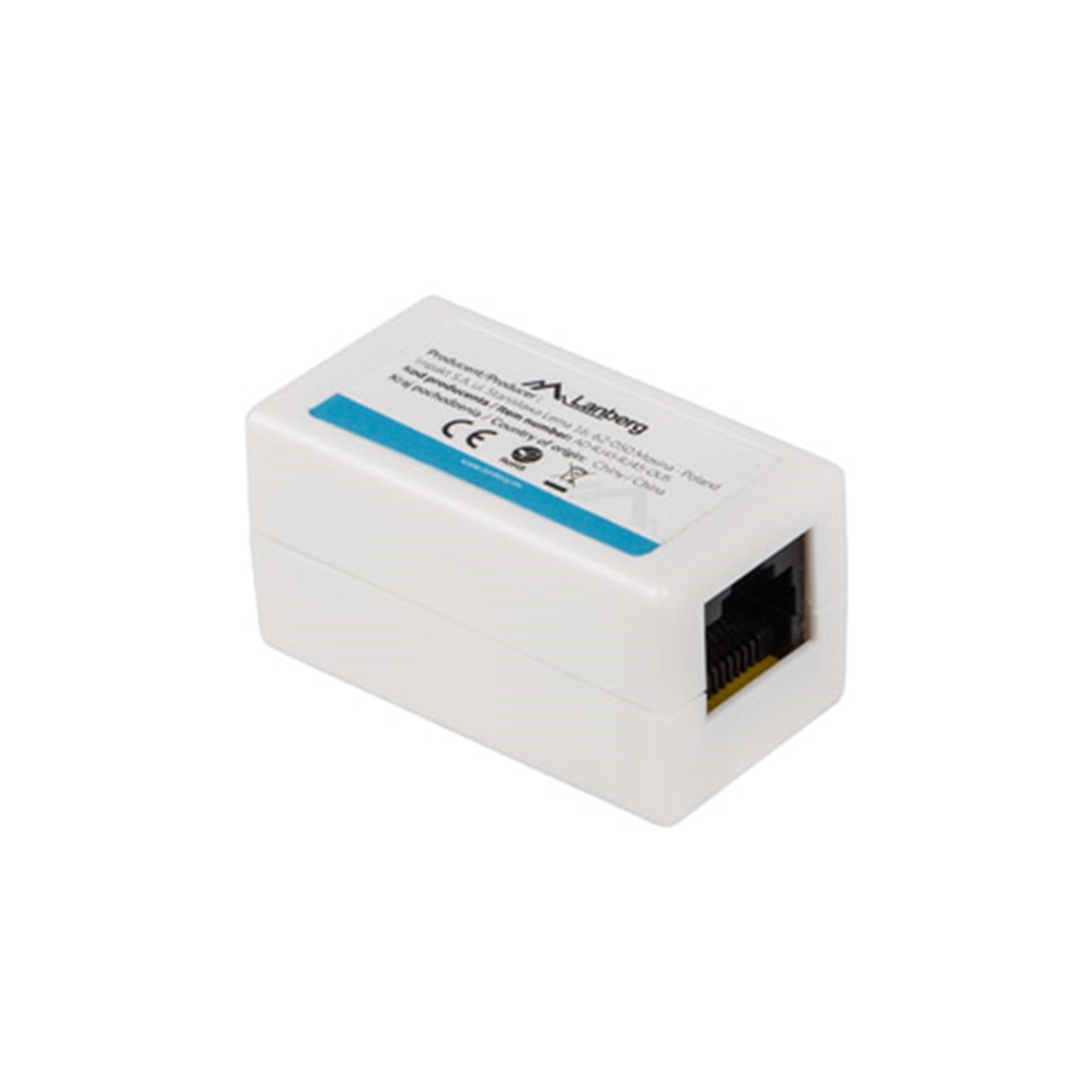 Adaptador Cat6 Lanberg Utp Rj45 Hembra  - Hembra