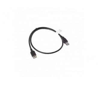 Cable Alargador Lanberg Usb 2.0 Macho Hembra 0.7M Negro