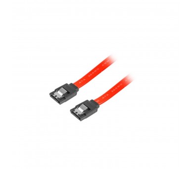 Cable Sata Iii Lanberg 6Gb - S Hembra Hembra Clip Metal 30Cm