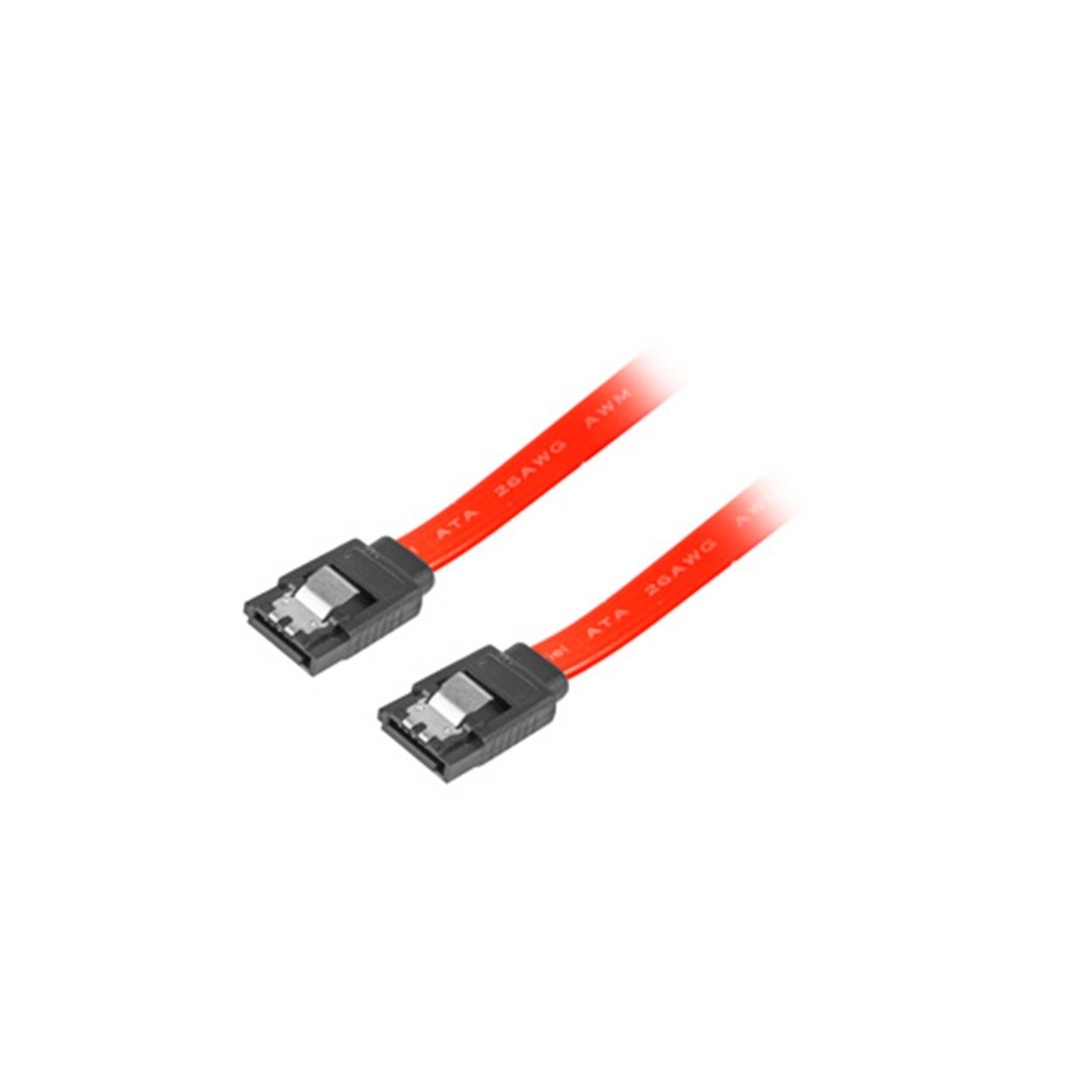 Cable Sata Iii Lanberg 6Gb - S Hembra Hembra Clip Metal 30Cm