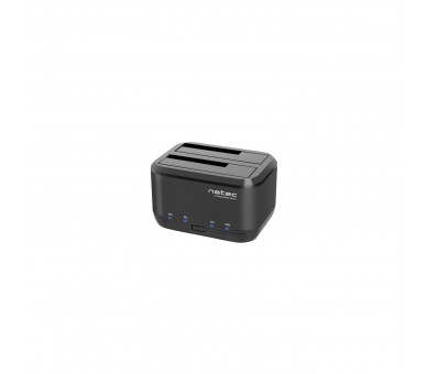 Docking Station Natec Kangaroo Dual Usb 3.0 Sata Negra