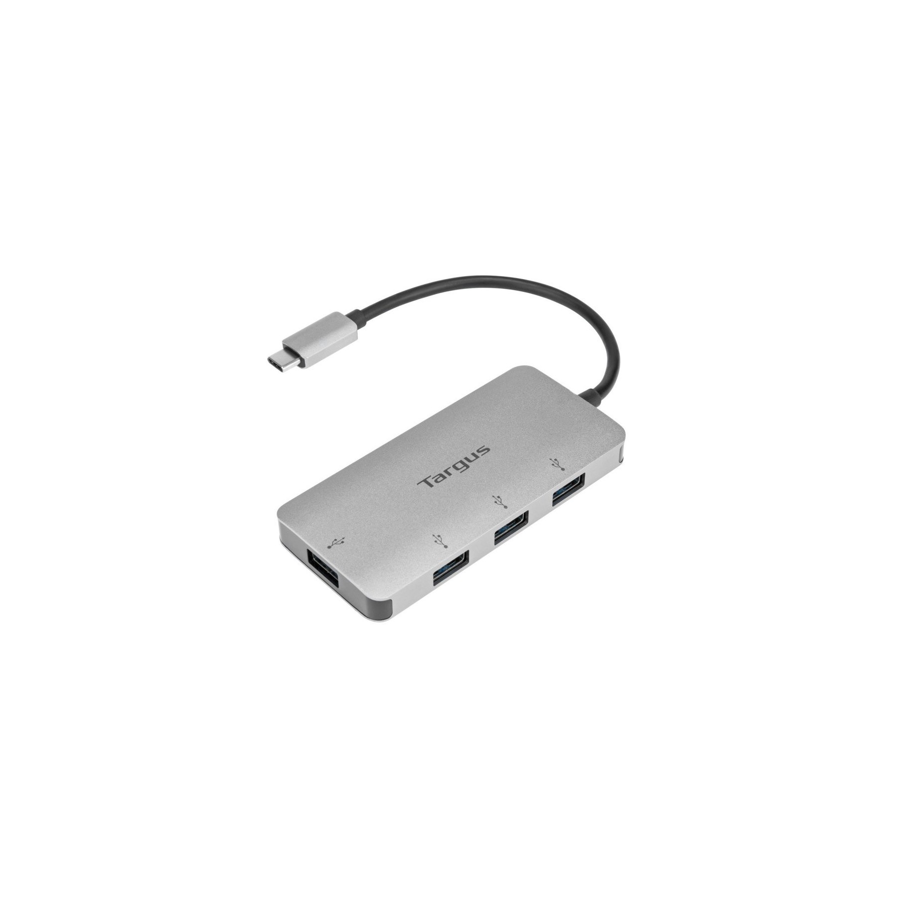 Adaptador Targus Usb - C A 4Xusb 3.0 Plata