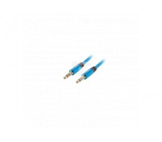 Cable Minijack Lanberg 3.5Mm M - M 3 Pin 3M Premium Azul