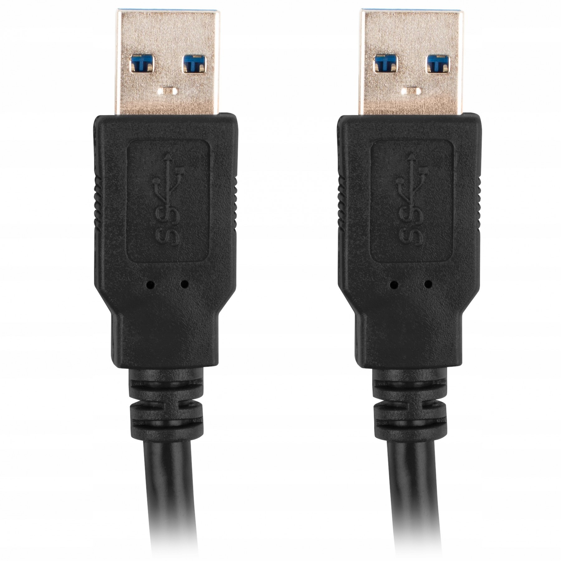 Cable Usb 3.0 Lanberg 0.5M -  Macho - Macho -  Negro