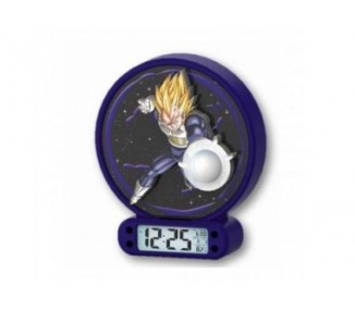 Reloj Despertador Luz Dragon Ball Z Vegeta