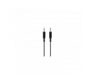 Cable Audio Ewent Jack 3.5 Macho Macho 1.5 Metros Negro