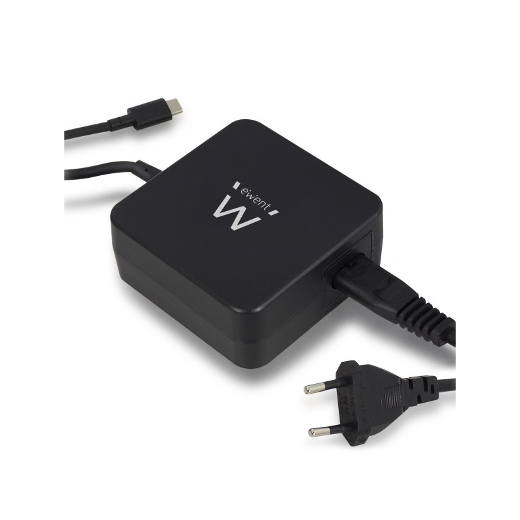 Cargador Usb Ewent Para Portatil -  Usb Tipo C -  65W -  Neg