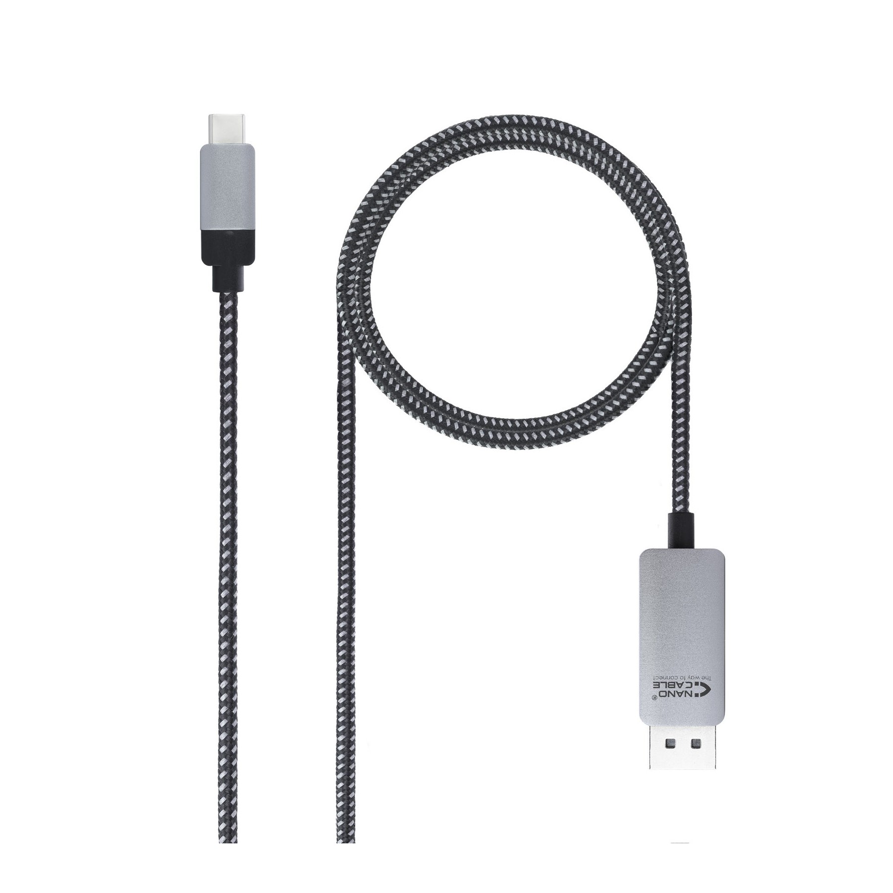 Cable Nanocable Conversor Usb Tipo C A Displayport Usb Tipo