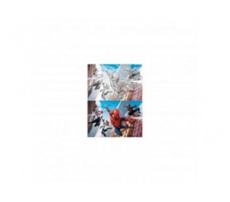 Puzzle Para Rascar Prime 3D Marvel Multi Universo 150 Piezas