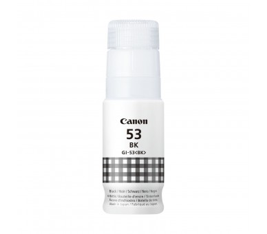 Botella Tinta Canon Gi - 53Bk Negra