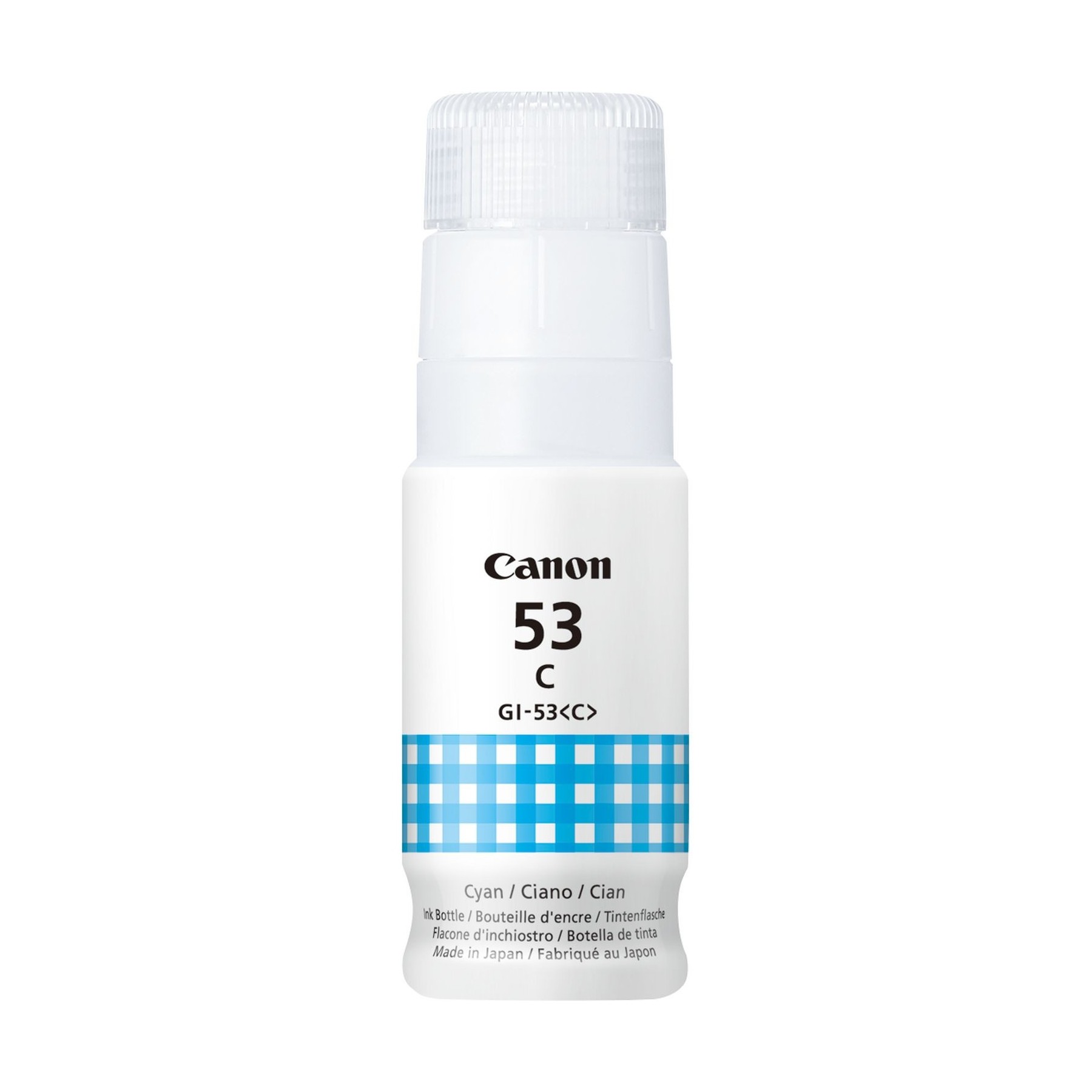 Botella Tinta Canon Gi - 53C Cian