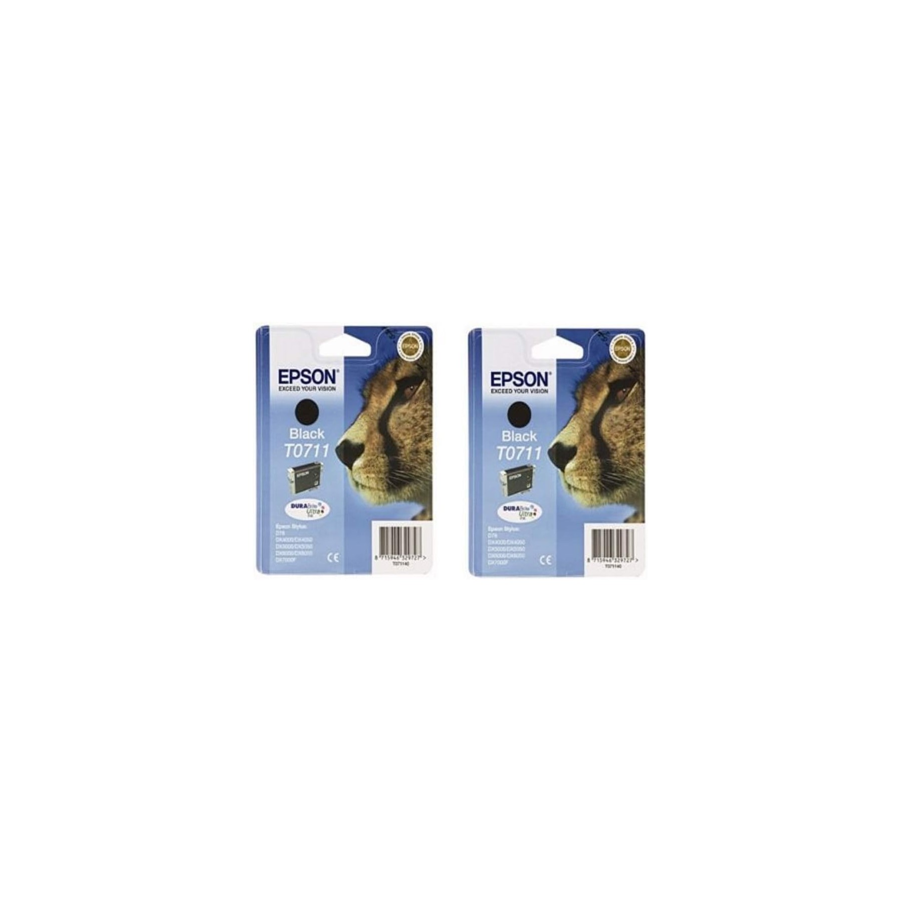 Pack 2 Tintas  Epson C13T07114H10 Negro Gran Capacidad Pack