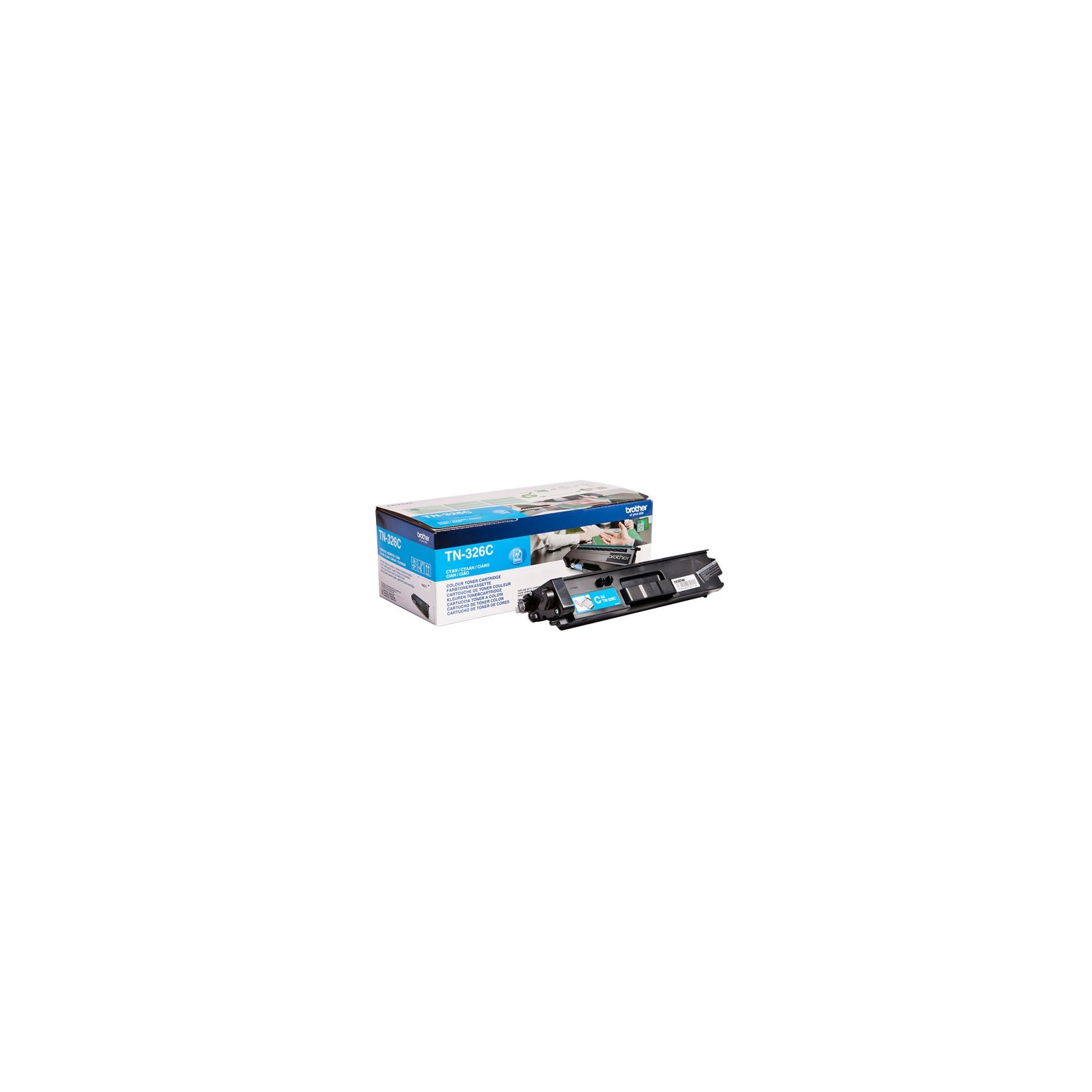 Toner Brother Tn326C Cian 3500 Páginas Dcp - L8400 -  Dcp -