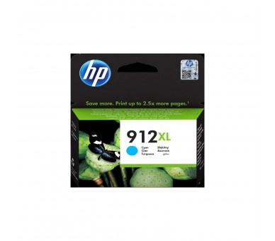 Hp Tinta Cyan Deskjet / Deskwriter Nº912Xl