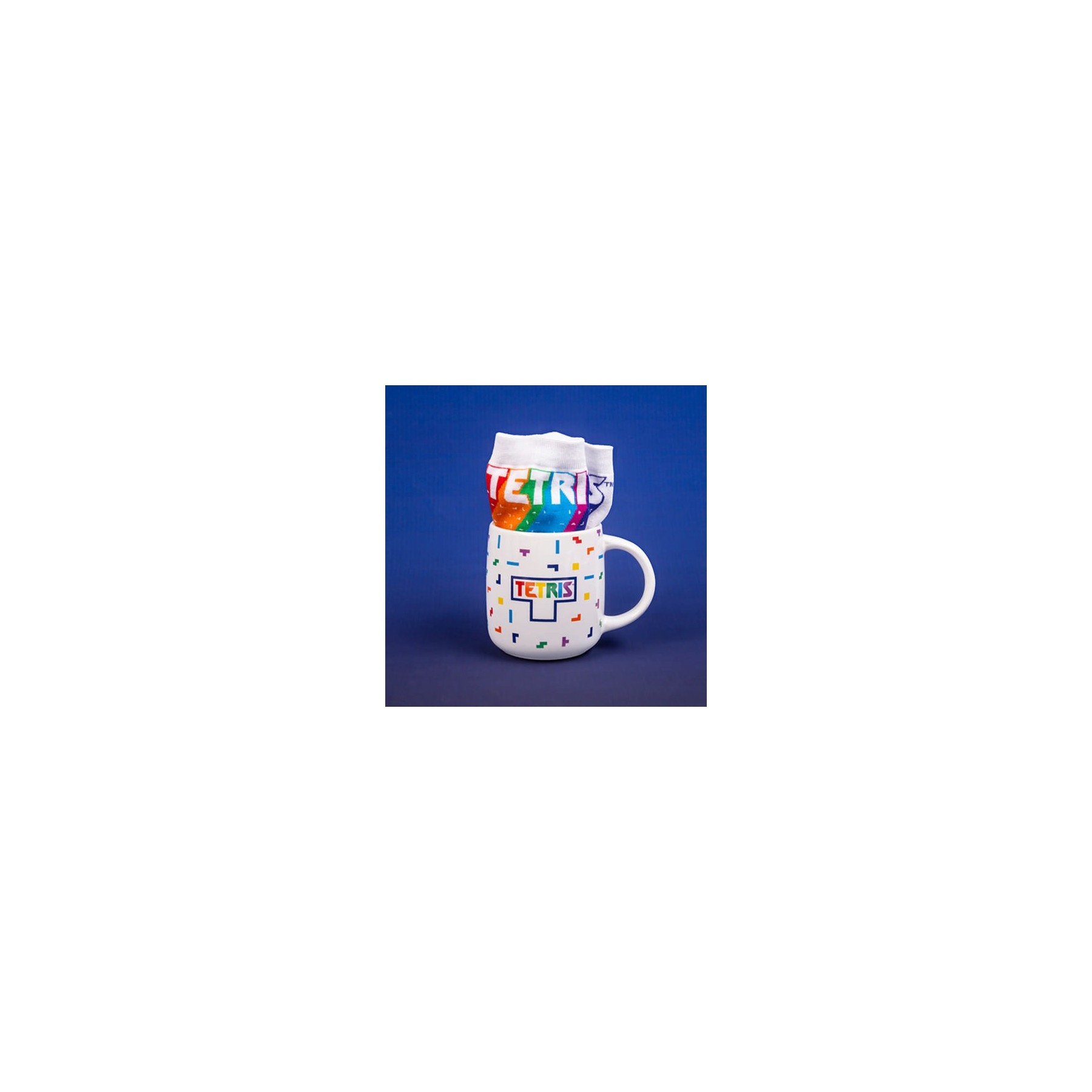 Vdj - Tetris  - Taza - Y Calcetin