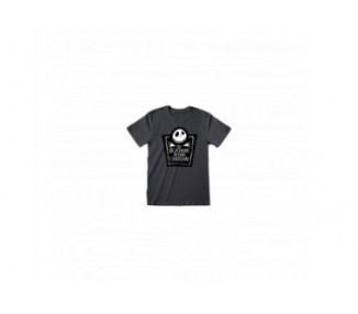 Camiseta Nightmare Before Christmas Logo Square - Xl