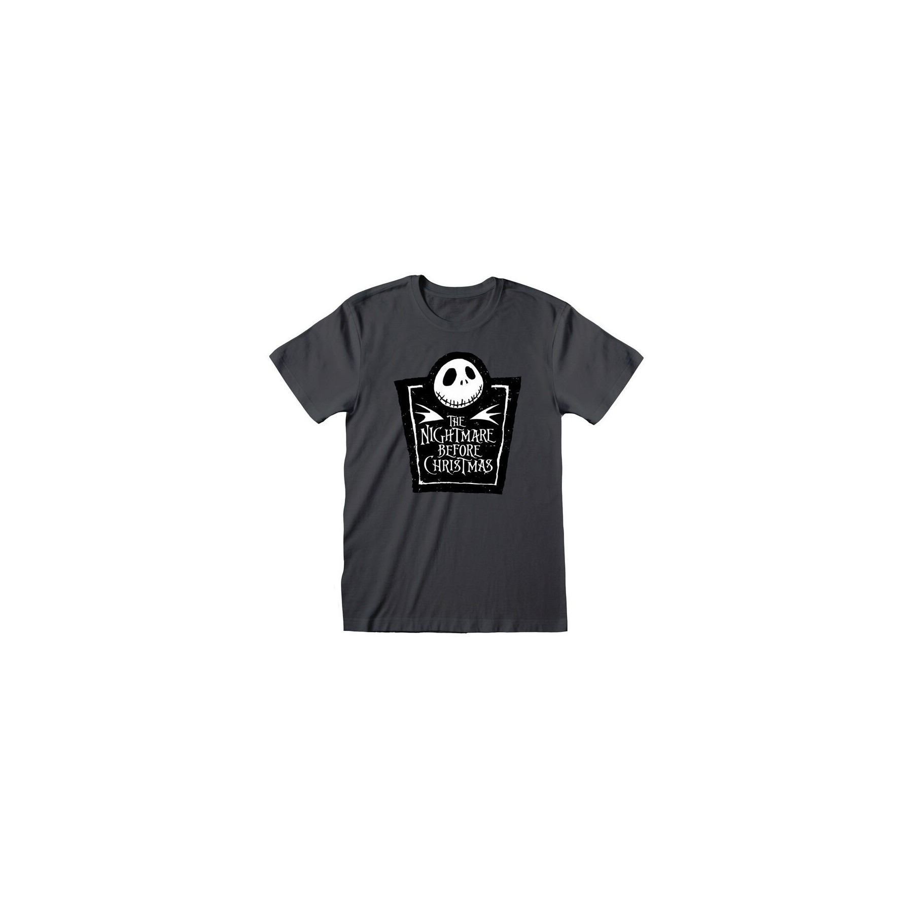 Camiseta Nightmare Before Christmas Logo Square - Xl