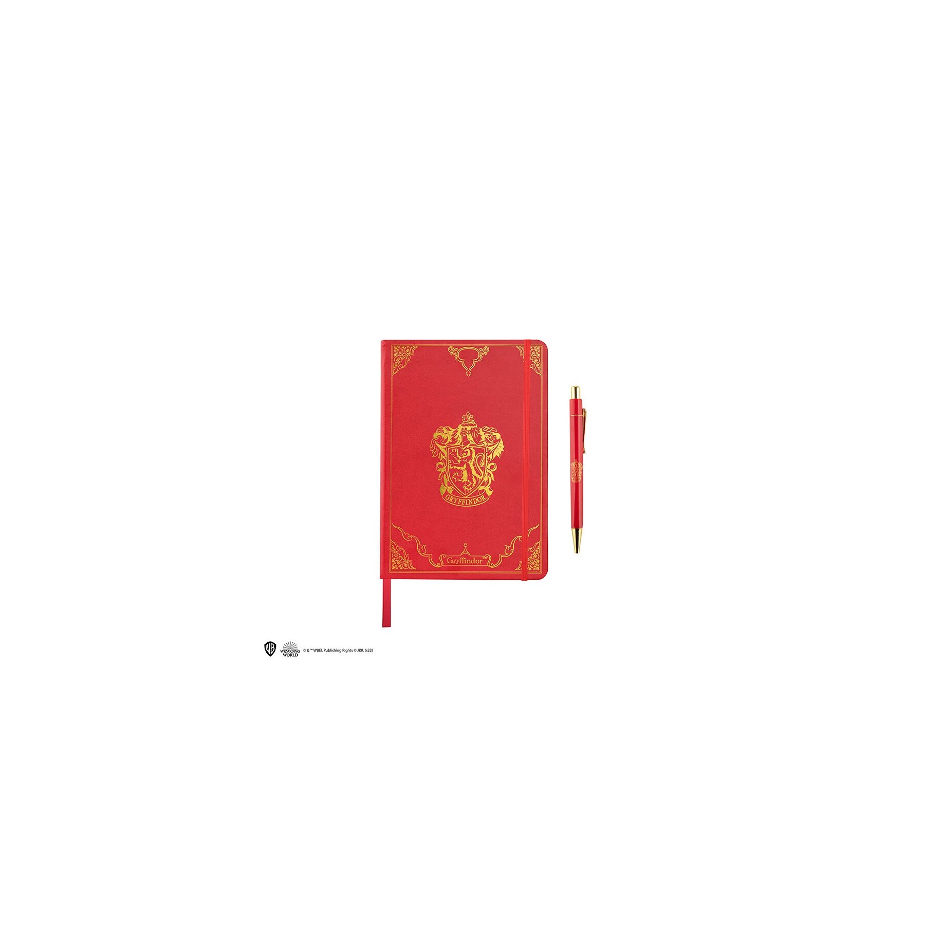 Set Premium Notebook Y Bolígrafo Gryffindor