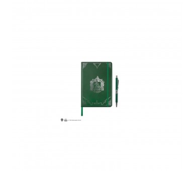 Set Premium Notebook Y Bolígrafo Slytherin